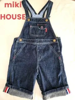 ミキハウス MIKI HOUSE デニムオーバーオールL(90-100)