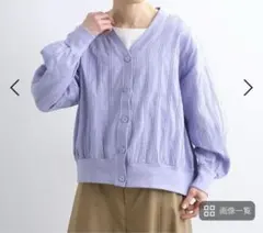 ルピリアン　タックドビーカーディガンのサムネイル