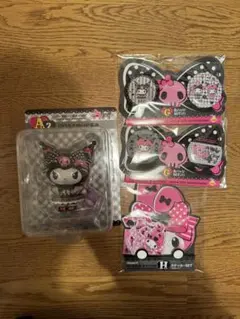 ハッピーくじ　マイメロディ&クロミ　フィギュア他　セット売り