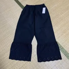 サマンサモスモス　裾スカラップレースペチパンツ