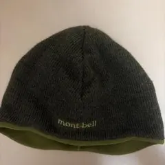 mont-bell ニット帽 ビーニー カーキ/グリーンのサムネイル