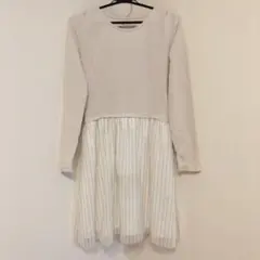 授乳ワンピース　chouette vive シュエット　オフホワイト