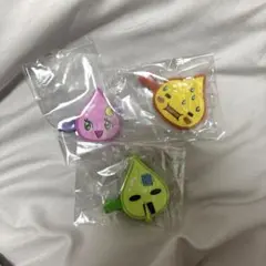 しずくちゃん　ラバー前髪クリップ ロゼちゃん アセオ君 はなたれ君