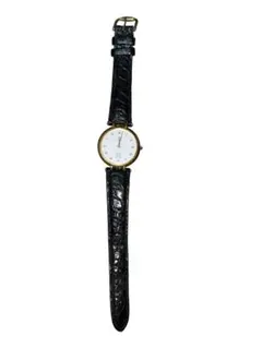 GIVENCHY 腕時計　SS×GP クォーツ　ホワイト文字盤　電池新品のサムネイル