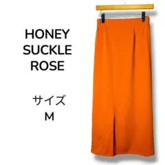 【美品】 ハニーサックルローズ フロント スリット スカート M オレンジのサムネイル
