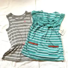 新品・未使用・タグ付き☆Carter's 2T タンクトップワンピース　女の子