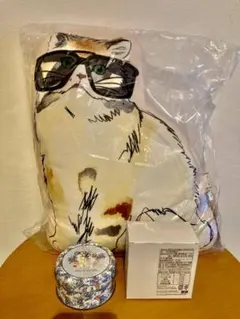 ポール＆ジョー　クッションと缶ケースまとめて　ユニクロ