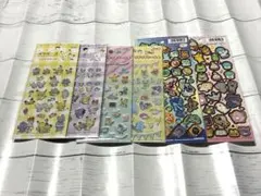 ポケモン　キラキラシール　プチプチシール　6セット