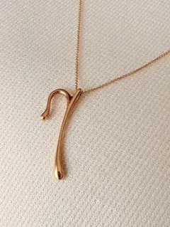 極美品 オールドティファニー オープンティア 2.0gネックレス k18