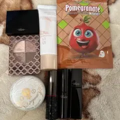 アイシャドウパレット・リップ・化粧下地・パウダーセット