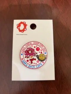 数量限定ミャクミャク　ハードロックカフェなんばコラボピンバッジ