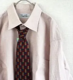 春コーデ売り　シャツ、ネクタイ　2点まとめ売り