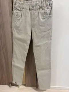 ベージュ スリムフィット 長ズボン 140