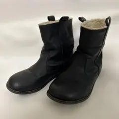 アースミュージック&エコロジー　ブラック ボア　ブーツ 24.0cmのサムネイル