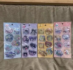 正規品　サンリオ　ウォーターシール　4種類　セット