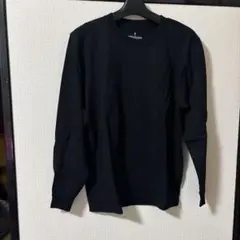 comfortable cotton 長袖Tシャツ ブラックのサムネイル