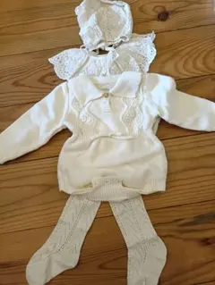 SHEIN セレモニースーツ 3-6M ホワイト