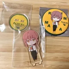 チェンソーマンカフェ マキマ アクスタ 缶バッジ