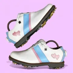 FOOT JOY フットジョイ 22.5㎝ ゴルフシューズ ダイヤル式 ホワイト