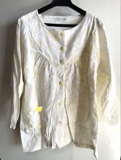 Cleal Laungeネグリジェ パジャマ上下セット綿100% 花柄 通気性②のサムネイル
