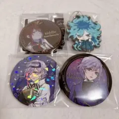 ツイステッドワンダーランド ツイステ 缶バッジ ラバスト リドル イデア エペル