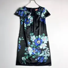 美品　sunauna スーナウーナ　花柄　フラワープリント　ワンピース　38