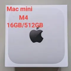 Mac mini M4 16GB/512GB MU9E3J/Aのサムネイル