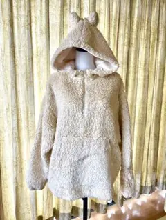 チップ＆デール　デールのパーカー M ボア