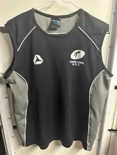 TENRI UNIVERSITY R.F.C. ラグビーシャツ 黒/グレー