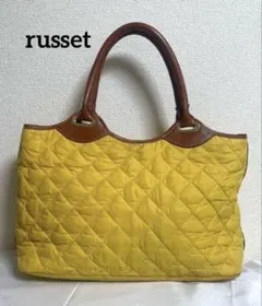 russet ラシット　キルティング　レザー　トートバッグ　A4可　大容量