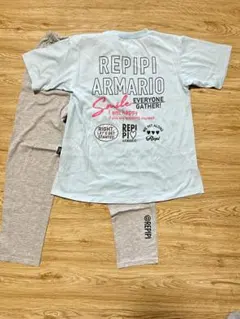 レピピアルマリオ　半袖パジャマ　上下セット　キッズパジャマ　140