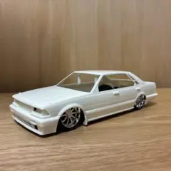 アオシマ Y31セドリック グランツーリスモ　ローダウンシャーシ組立途中のサムネイル