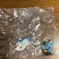 パチリス&コリンク　ポケモン しっぽみてみて！フィギュア1