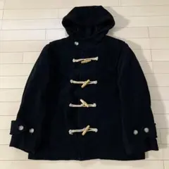 9.18 Johnbull ジョンブル ダッフルコート ブラック M