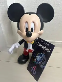 限界値下げ！ミッキー 喋るポップコーンバスケット70周年guide map付き