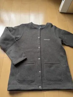 モンベル　クリマプラスニットカーディガンレディース　サイズS ダークブラウン