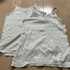 綿１００% 女の子用キャミソール3枚セット　130