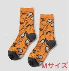 【グラニフ】Mサイズ　ポチタ　パターン　ミドルソックス　チェンソーマン　靴下