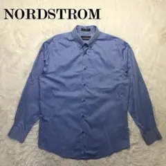 米国高級百貨店 NORDSTROM ノンアイロンシャツ 香港製 ラベンダーブルー