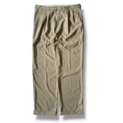 美品 90s ラルフローレン ツータック ワイドスラックス W37 ベージュのサムネイル