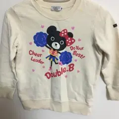 DOUBLE.B チアリーダー トレーナー 110cm