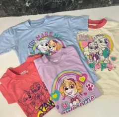 ② パウパトロール 女の子 半袖 4枚 95 まとめてお得