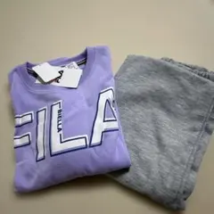 FILA パジャマ 上下セット ライトパープル　No.024