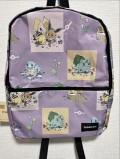 ⑦ ポケモン 30周年 プラチナムザッカリュック パープル カントー地方デザイン