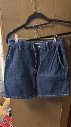 SLY JEANS ダークブルータイトスカート