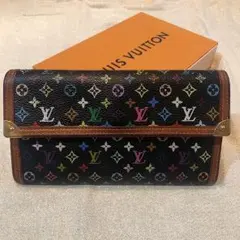 ルイヴィトン マルチカラー 長財布