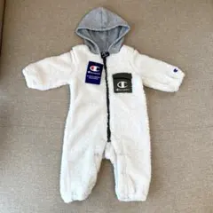 未使用 Champion チャンピオン あったかボア カバーオール ベビー 70