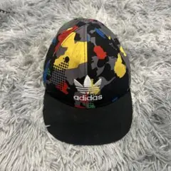adidas カモフラージュキャップ