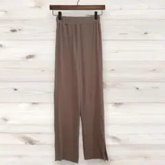 【アズノゥアズピンキー】イージーパンツ ウエストゴム コットン混 楽ちん 部屋着