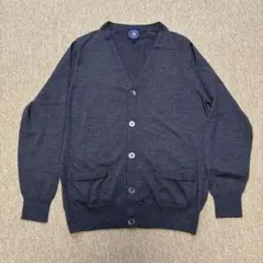 J.PRESS メンズカーディガン グレー Lサイズ